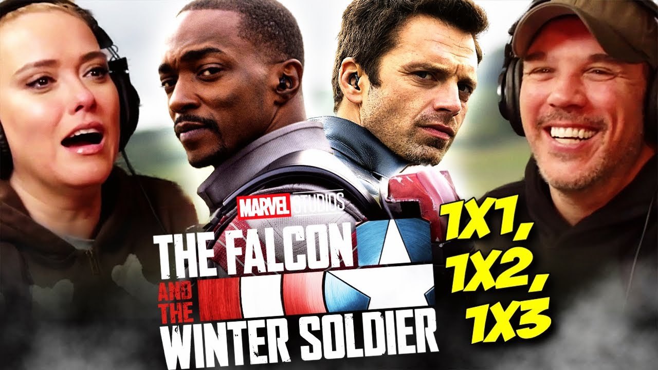 Falcon And The Winter Soldier (2021)   Episode 1-3 REACTION!   First Time Watching   Marvel