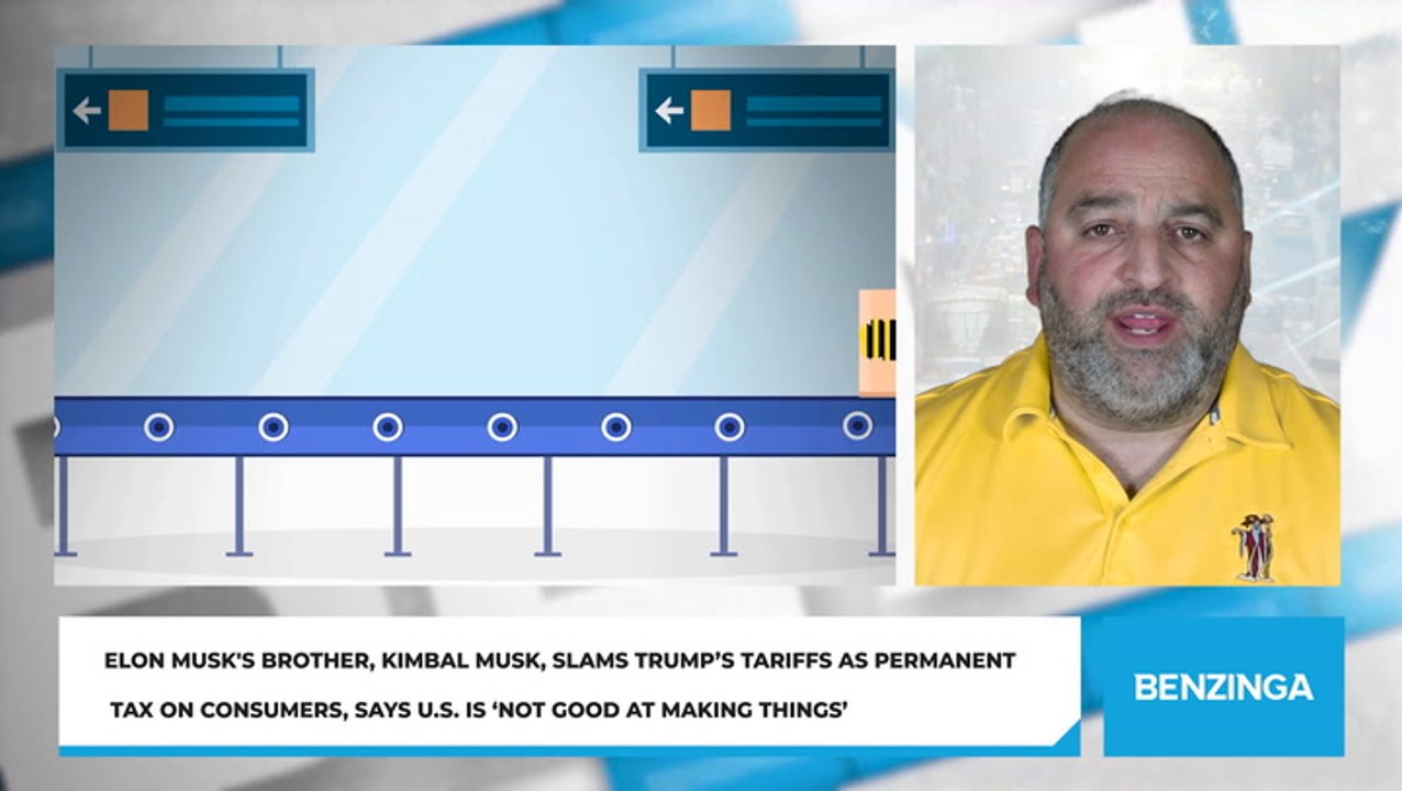 Elon Musk's Brother, Kimbal Musk, Slams Trump’s Tariffs As Permanent Tax On Consumers, Says U.S. Is ‘Not Good At Making Things’