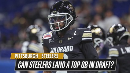 Could Shedeur Sanders ACTUALLY fall to the Pittsburgh Steelers
