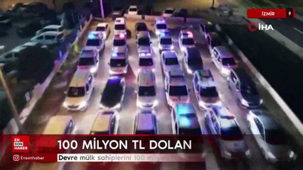 İzmir'de devre mülk sahiplerini 100 milyon TL dolandıran çete çökertildi