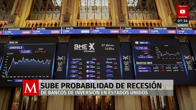 Goldman Sachs aumenta la probabilidad de recesión en EU por políticas arancelarias