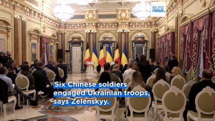Ukraine captures Chinese men fighting for Russia, says Zelenskyy