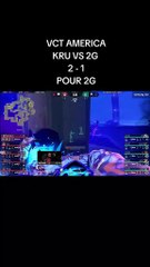 belle victoire de 2G 2 - 1 face a KRU #pourtoii #fyp #valorantgaming #valorant #valorantclips