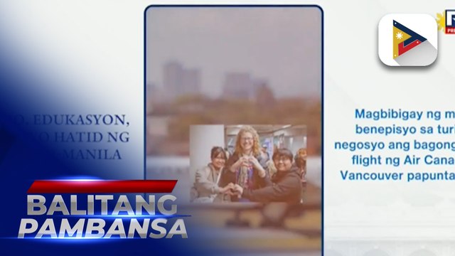 Palace expects PH tourism to boom even further with opening of direct flights to Canada