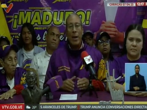 Caracas | Partido MEP repudia los aranceles impuestos por EE. UU. contra 180 naciones