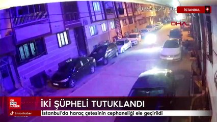 İstanbul’da haraç çetesinin cephaneliği ele geçirildi