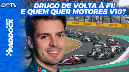 DRUGOVICH GANHA NOVA CHANCE NA F1 E MOTORES V10 TÊM ‘DIA D’ NO BAHREIN | Paddock Sprint