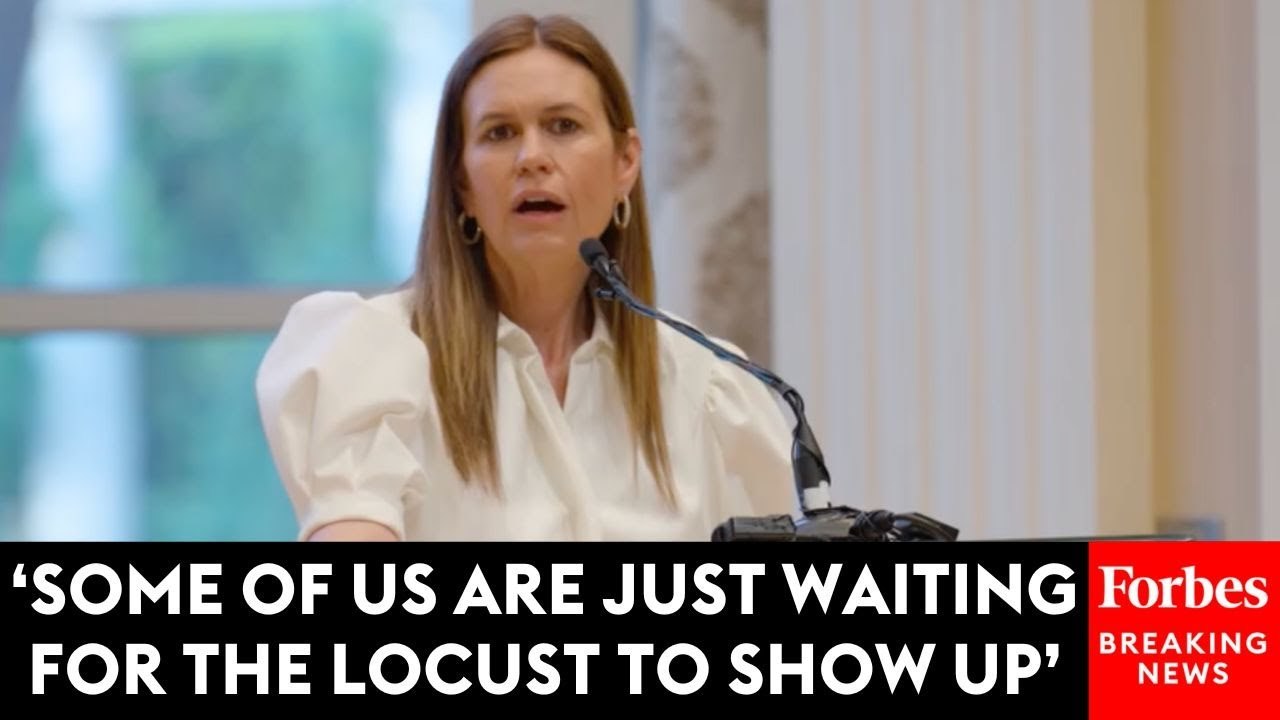 Arkansas Governor Sarah Huckabee Sanders Speaks At Leadership Prayer Breakfast