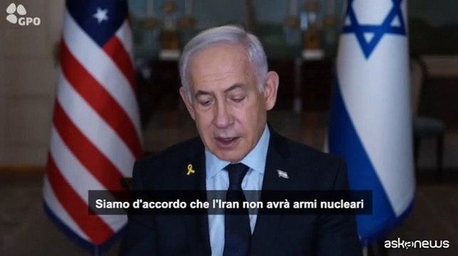 Netanyahu: accordo Usa-Iran positivo solo se distrutto nucleare