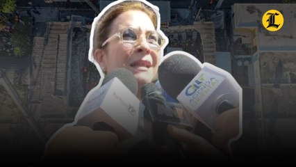 Raquel Peña sobre desplome del techo del Jet Set durante fiesta de Rubby Pérez