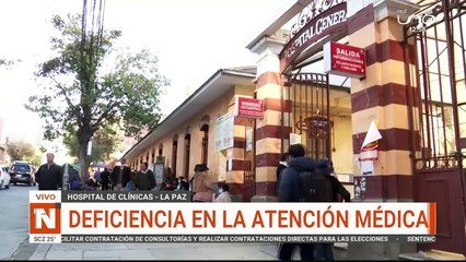 LPZ: LARGAS FILAS HOSPITAL DE CLINICAS