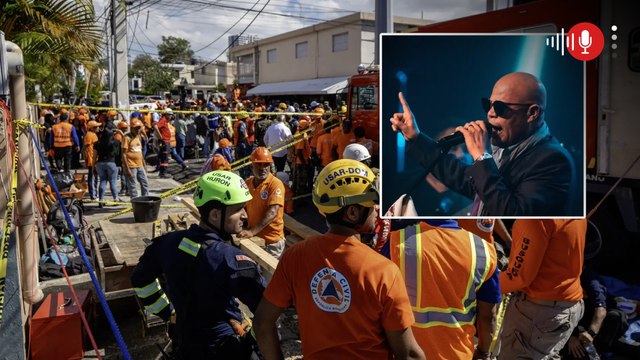 Hallan con vida al cantante Rubby Pérez, tras el desplome de discoteca en República Dominicana