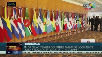 FTS 12:30 08-04: Honduras: leaders arrive to attend 9th CELAC Summi