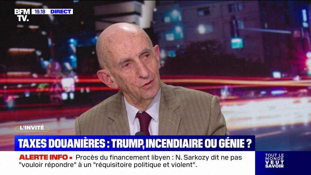 Taxes américaines: "Je pense que Donald Trump croit vraiment à ces droits de douane comme instrument de négociation", affirme Louis Gallois, ancien PDG d'Airbus