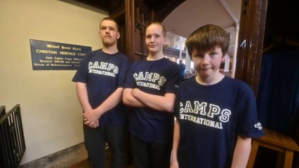 Would you sleep in the Crypt at Walsall's St Matthews Church. Young fundraisers are about to do so.