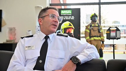 New fire chief talks about his first 100 days in post