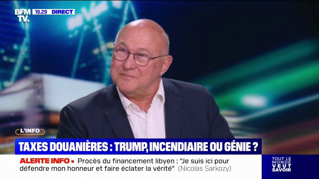 Taxes douanières: Il faut créer un rapport de force pour répondre à un rapport de force , affirme Michel Sapin, ancien ministre de l'Économie et des Finances