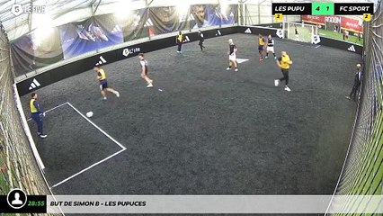 But de Simon B - LES PUPUCES