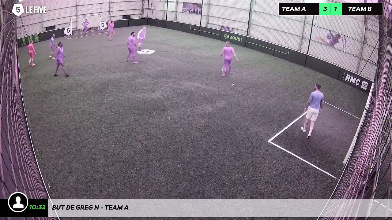 But de Greg N - Team A