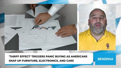 'Tariff Effect' Triggers Panic Buying As Americans Snap Up Furniture, Electronics, And Cars