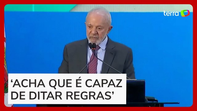 Lula diz que Trump deu 'cavalo de pau' com 'tarifaço' e que política dos EUA 'não vai dar certo'