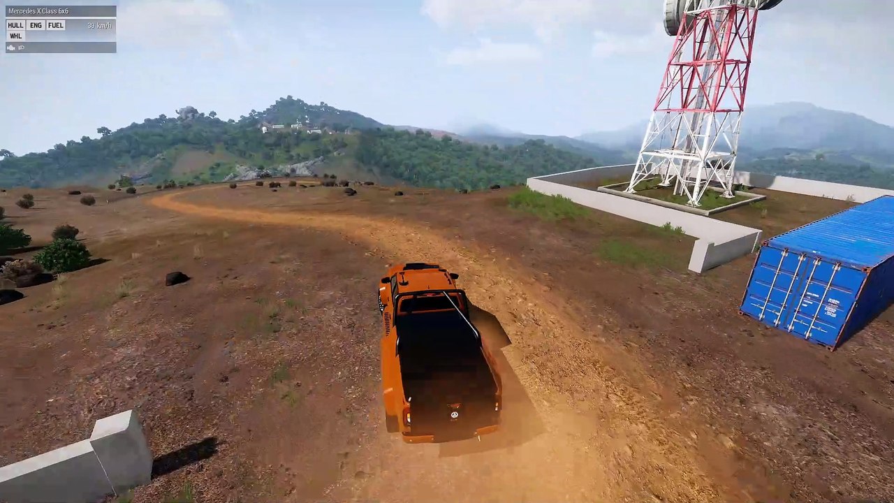 Mercedes X Class 6x6 in Arma3 fahren