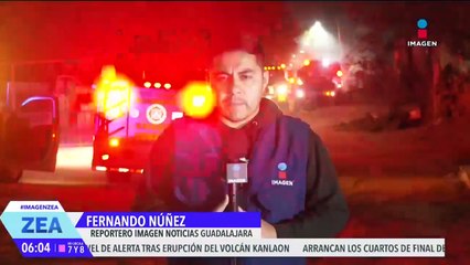 Se incendia bodega de tarimas de madera en Tonalá, Jalisco