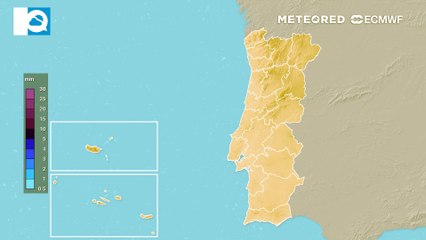 Tempestade Olivier condiciona o tempo na Madeira e em Portugal continental nas próximas horas e dias