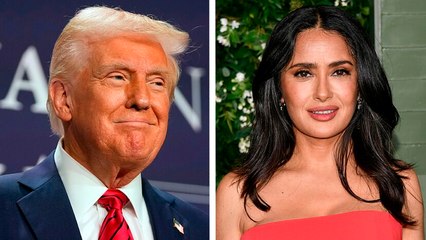 Salma Hayek defiende a los inmigrantes mexicanos de las ideologías de Trump; Shakira la apoya