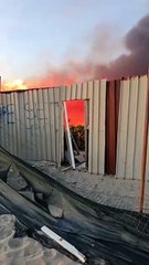 Marina di Carrara, incendio al bagno Marino