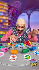 Inside Out: ANXIETY Makeover!🧡😱  #makeover #shorts