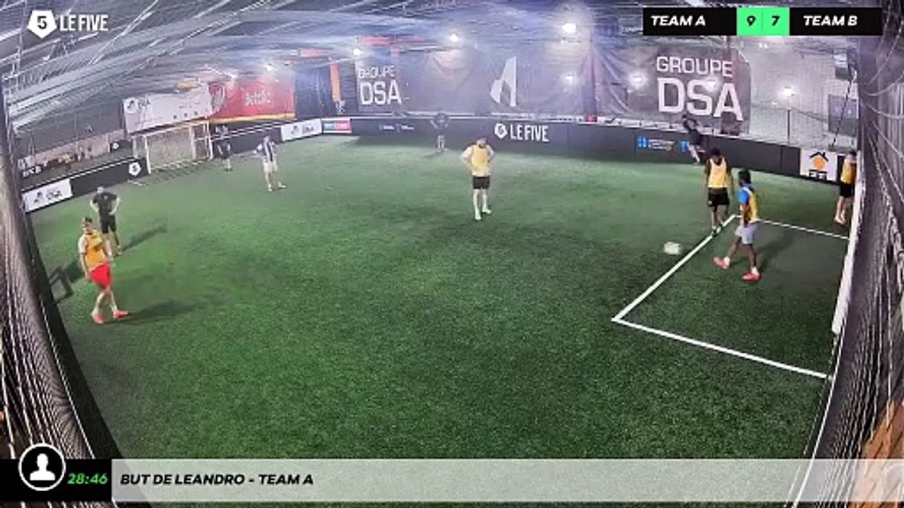 But de Leandro - Team A