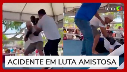 Prefeito nocauteia secretário durante luta de boxe na Bahia