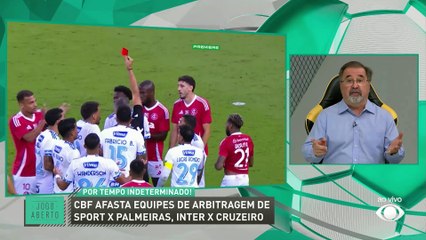Debate Jogo Aberto: A CBF acertou ao punir os árbitros que erraram na segunda rodada do Brasileiro?