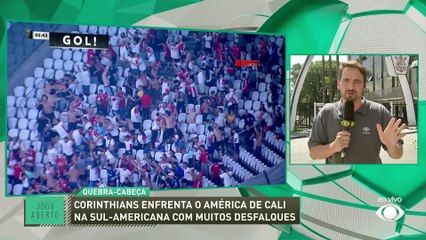 Debate Jogo Aberto: O que esperar do Corinthians contra o América de Cali?