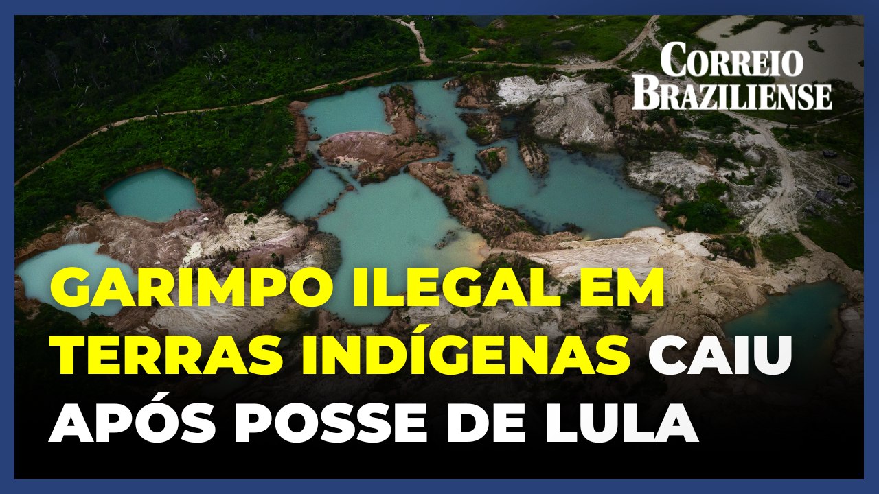 Garimpo ilegal em terras indígenas caiu após posse de Lula, afirma Greenpeace
