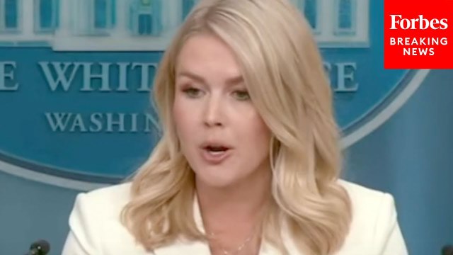 Karoline Leavitt Asked Point Blank About Goldman Sachs Upgrading Recession Chances To 45% Amidst Tariff War