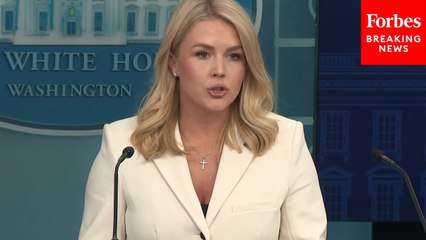 Karoline Leavitt Holds White House Press Briefing As Tariff War Rocks Global Markets