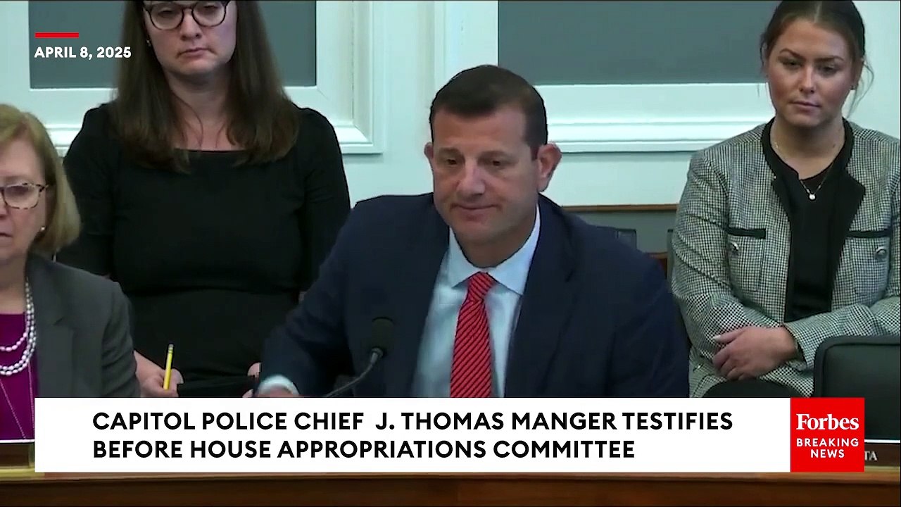 Capitol Police Chief J. Thomas Manger Testifies Before House Appropriations Committee | FULL HEARING