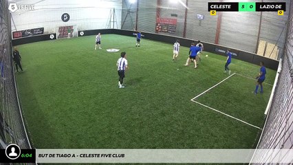But de Tiago A - Celeste Five Club