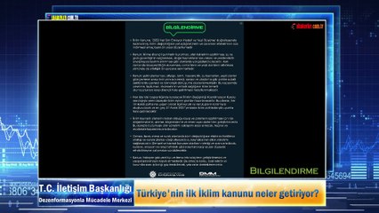Türkiye'nin ilk İklim kanunu neler getiriyor?