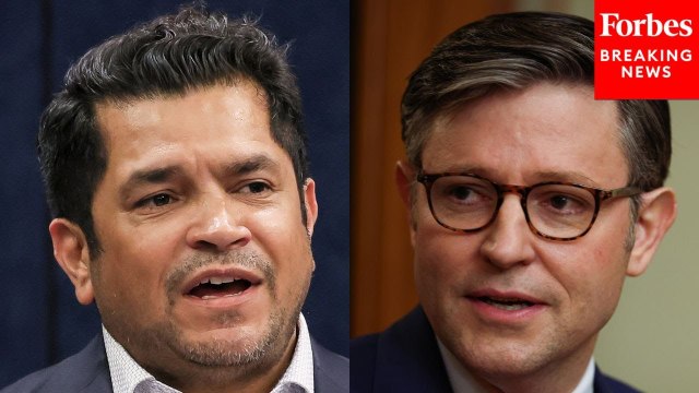 Jimmy Gomez Asked If He’s In Talks With House GOP About ‘Forcing A Vote’ On Trump’s Global Tariffs