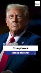 Al Arabiya News editor: Trump loves setting deadlines