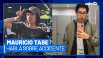 Mauricio Tabe habla sobre el accidente en un festival de música