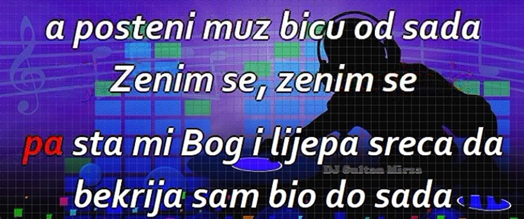 Ženim se - Nervozni poštar (uživo karaoke)