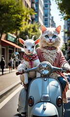 Cute Fluffy percian cat