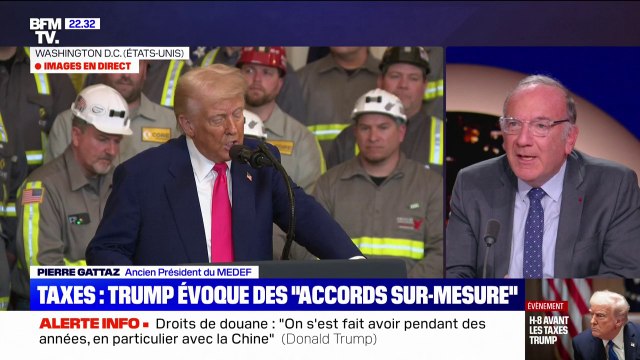 Droits de douane: Pierre Gattaz, ancien président du Medef, craint une énorme inflation