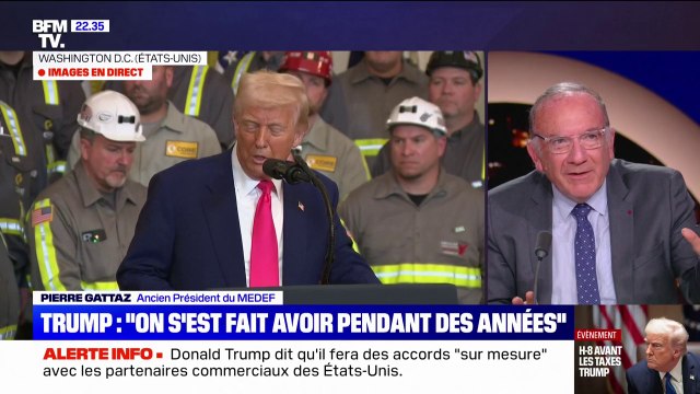 Droits de douane: Il faut que les entreprises soient hyper rapides, hyper agiles et hyper réactives , affirme Pierre Gattaz, ancien président du Medef