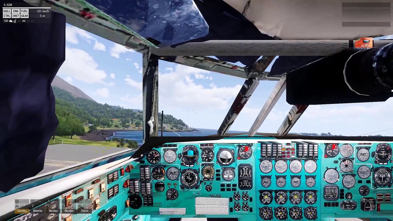 IL 62M fliegen in Arma3