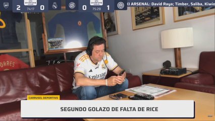 Arsenal 3 - Madrid 0: Merino hace el tercero y enloquece el Emirates